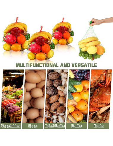 Bolsas de Malla Reutilizables Zhengmy 500 Pcs para Verduras