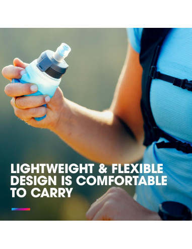 Botella Flexible HydraPak SoftFlask Speed 500ml - Colapsable