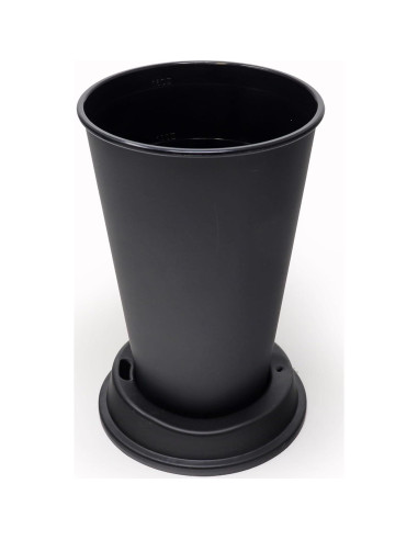 Tazas de café reutilizables Rolling Sands 2 pk 480 ml negras