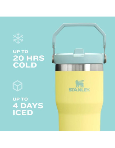 Taza Stanley IceFlow 2.0 con Popote Plegable 30 oz Lupine