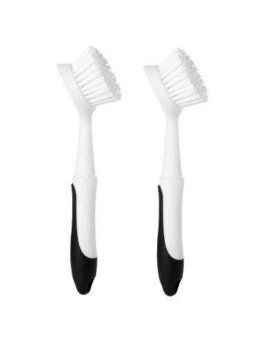 Cepillo para Platos Apvpvpt con Raspador y Mango Ergonómico - 2 Unidades