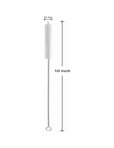 Set de 10 Cepillos Limpiadores de Pajitas AFUUFA 25.4cm