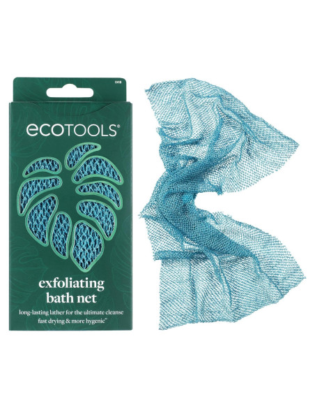 Red de Baño Exfoliante EcoTools - 1 Unidad, Ecológica y Vegana Red de Baño Exfoliante EcoTools - 1 Unidad, Ecológica y Vegana