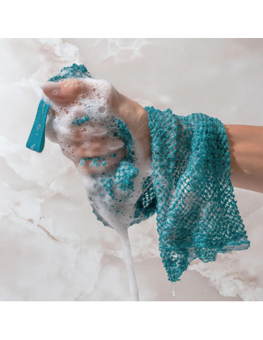 Red de Baño Exfoliante EcoTools - 1 Unidad, Ecológica y Vegana
