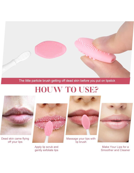 3 Piezas Cepillo Facial y Exfoliante de Labios Yoizyfree 3 Piezas Cepillo Facial y Exfoliante de Labios Yoizyfree