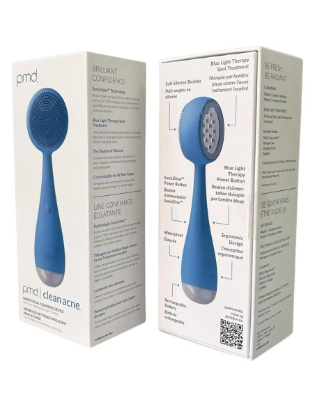Cepillo Facial PMD Beauty - Limpieza Inteligente con Luz Azul Cepillo Facial PMD Beauty - Limpieza Inteligente con Luz Azul