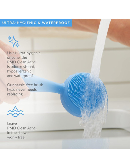 Cepillo Facial PMD Beauty - Limpieza Inteligente con Luz Azul Cepillo Facial PMD Beauty - Limpieza Inteligente con Luz Azul