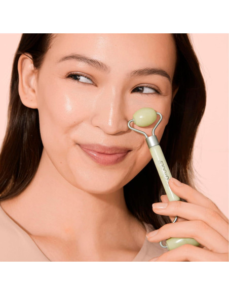 Rodillo de Jade Ecotools Doble Extremo para Cara y Ojos Rodillo de Jade Ecotools Doble Extremo para Cara y Ojos