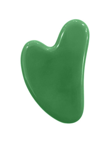 Gua Sha Facial Grande Ina Beauty de Jade Natural 13.68cm
