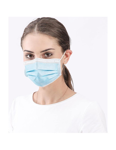Máscaras Desechables MAGICARE Grado Médico 3 Capas - 50 Unidades