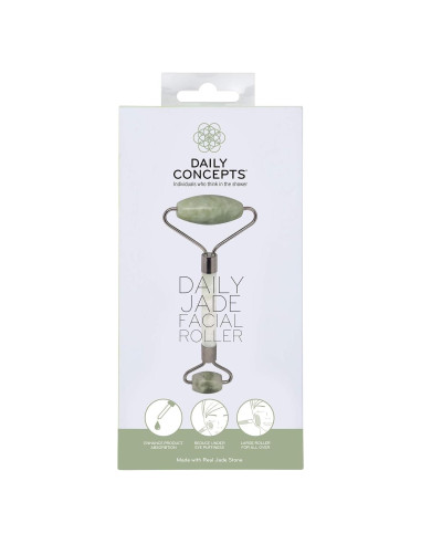 Rodillo Facial de Jade 100% Auténtico - Daily Concepts