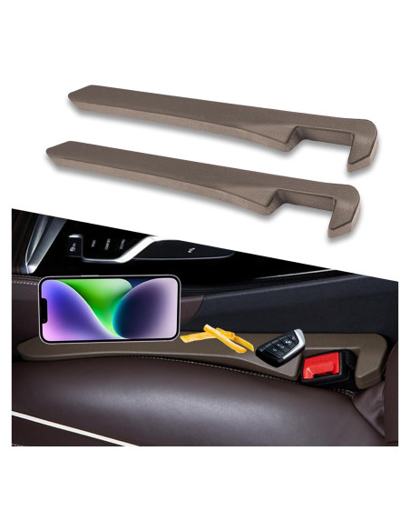 Relleno Espacio Asientos Coche MBERFITU Beige 2 Piezas Relleno Espacio Asientos Coche MBERFITU Beige 2 Piezas