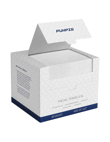 Toallas desechables para cara 100% biobasadas Hengjia 50 Ct