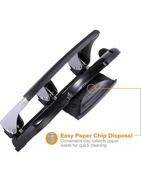 Perforadora de 3 agujeros Bostitch Office HP40, 40 hojas, EZ Squeeze Perforadora de 3 agujeros Bostitch Office HP40, 40 hojas, EZ Squeeze