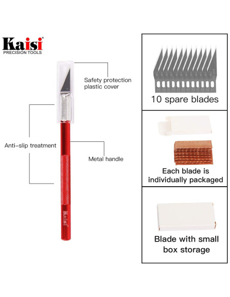 Juego de Pinzas de Precisión Kaisi 12 Pcs Antiestáticas Juego de Pinzas de Precisión Kaisi 12 Pcs Antiestáticas