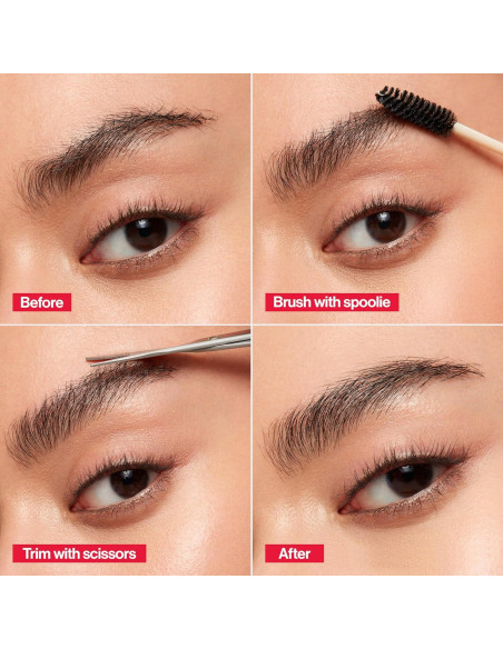 Juego de Cejas Revlon Designer con Tijeras y Cepillo Spoolie Juego de Cejas Revlon Designer con Tijeras y Cepillo Spoolie