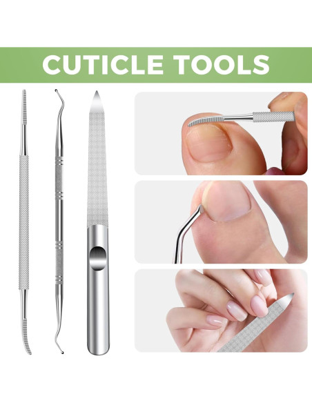 Cortauñas Ergonomicos para Uñas Gruesas HANDWENG - Set 6 Piezas Cortauñas Ergonomicos para Uñas Gruesas HANDWENG - Set 6 Piezas