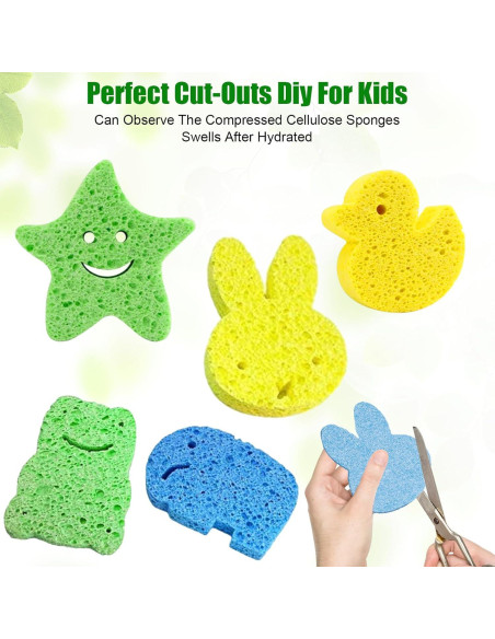 12 Esponjas de Cocina VUKOKU Reutilizables Ecológicas Multiusos 12 Esponjas de Cocina VUKOKU Reutilizables Ecológicas Multiusos