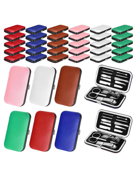 30 Juegos de Kit de Cuidado de Uñas Profesional Leriton 8 en 1 30 Juegos de Kit de Cuidado de Uñas Profesional Leriton 8 en 1