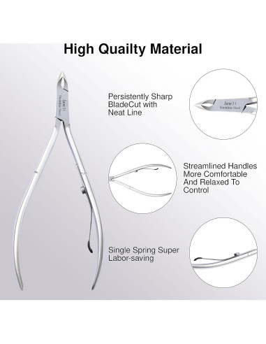 Cortador de Cutículas UM Supplies Acero Inoxidable 5mm