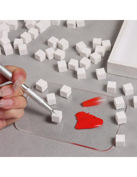 100 Esponjas Suaves para Uñas Ombre + Bolígrafo Agarre Sotong 100 Esponjas Suaves para Uñas Ombre + Bolígrafo Agarre Sotong