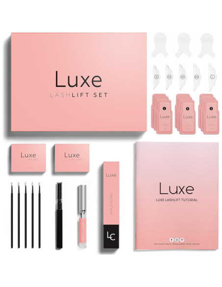 Kit de Elevación de Pestañas Luxe Cosmetics - 3 Aplicaciones Kit de Elevación de Pestañas Luxe Cosmetics - 3 Aplicaciones