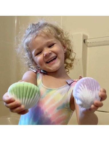 Juego de 9 Bombas de Baño Orgánicas Magic Shell con Pulseras