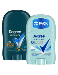 Desodorante Antitranspirante Degree Mini 72 Pack 0.5 Oz