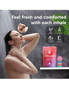 Bombas de Vapor para Ducha Aromaterapia FEIFAN - 18 Piezas 2