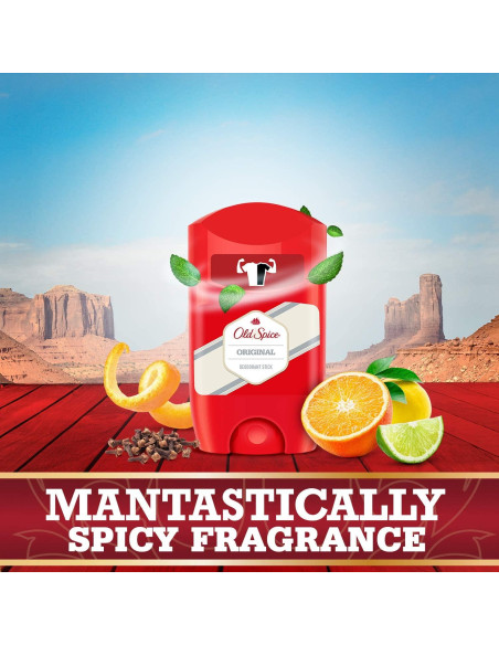Desodorante en Barra Old Spice Original 50ml para Hombre Desodorante en Barra Old Spice Original 50ml para Hombre