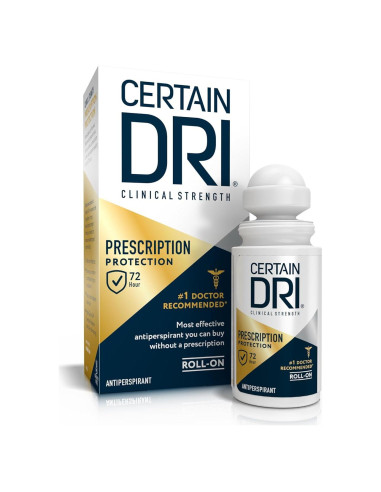 Antitranspirante Clínico Certain Dri 34.02 ml - 15% Cloruro de Aluminio