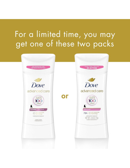 Desodorante Antitranspirante Dove Cuidado Avanzado 74 g Desodorante Antitranspirante Dove Cuidado Avanzado 74 g