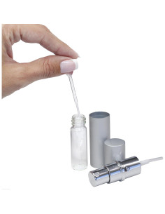 Atomizadores Recargables L'AUTRE PEAU 5ml Metal y Vidrio - Set de 5 2