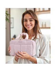 Bolsa de Aseo de Viaje BAGSMART Rosa 30x18.5x21 cm 2