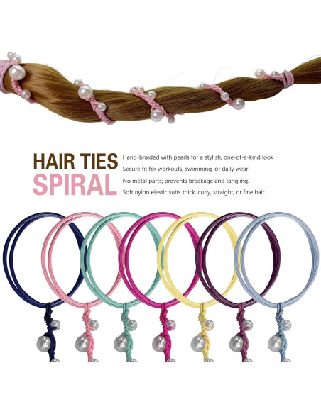 Tiras de Cabello en Espiral SISYOUP Aqua 63.5 cm Sin Daño Tiras de Cabello en Espiral SISYOUP Aqua 63.5 cm Sin Daño