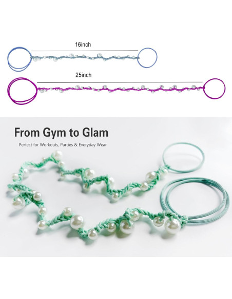 Tiras de Cabello en Espiral SISYOUP Aqua 63.5 cm Sin Daño Tiras de Cabello en Espiral SISYOUP Aqua 63.5 cm Sin Daño