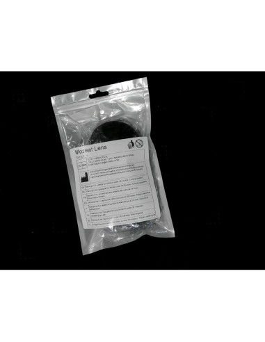 Cepillo de Pelo Plegable con Espejo MOZEAT LENS - 2 Piezas Negro