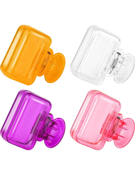 Paquete de 4 tapas para cepillos de dientes Abilat - Plástico Paquete de 4 tapas para cepillos de dientes Abilat - Plástico