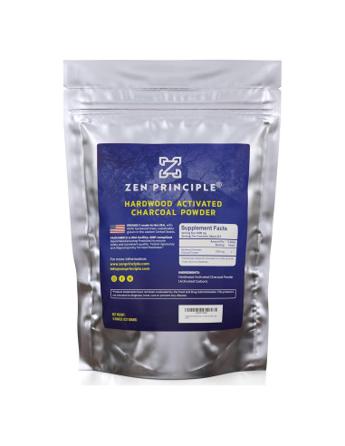 Polvo de Carbón Activado Zen de Madera Dura 227 g