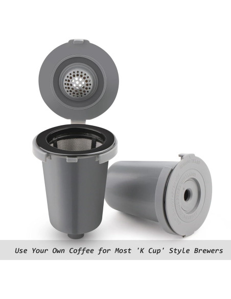 Taza de Filtro Reutilizable FIRJOY para Cuisinart - 2 Piezas Taza de Filtro Reutilizable FIRJOY para Cuisinart - 2 Piezas