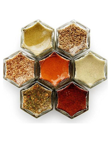 Set de Especias Orgánicas Mexicanas Gneiss Spice - 7 Tarros
