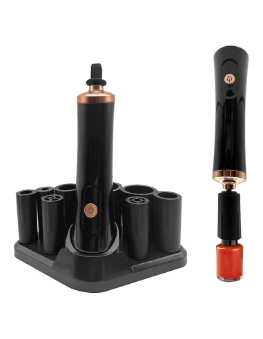 Mezclador Eléctrico de Esmalte ZLMONDEE Portátil Negro