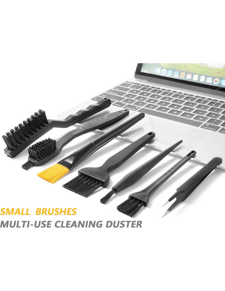 Kit de Cepillos de Limpieza APBFH - 7 Piezas para PC y Electrónicos Kit de Cepillos de Limpieza APBFH - 7 Piezas para PC y Electrónicos