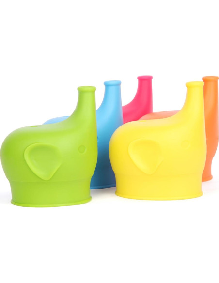 Paquete de 3 tapas de silicona VEAGINS para tazas con sorbete Paquete de 3 tapas de silicona VEAGINS para tazas con sorbete