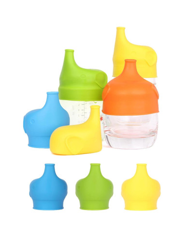 Paquete de 3 tapas de silicona VEAGINS para tazas con sorbete