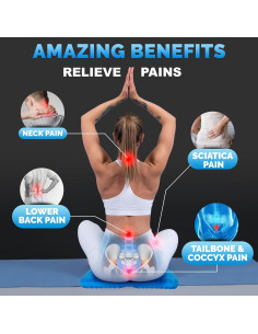 Cojín de Gel Extra Grande VivaMint 47x46 cm Alivio Dolor 2