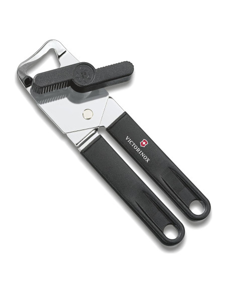 Abrelatas Victorinox Swiss Army Acero Inoxidable Negro Abrelatas Victorinox Swiss Army Acero Inoxidable Negro