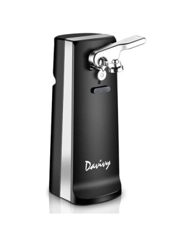 Abridor de Latas Eléctrico Davivy Automático Acero Inoxidable