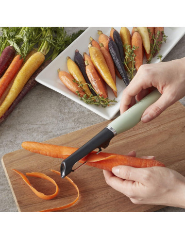 Pelador Euro KitchenAid Gourmet 22 cm Acero Inoxidable Pistacho