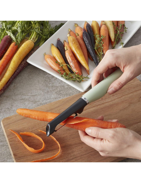 Pelador Euro KitchenAid Gourmet 22 cm Acero Inoxidable Pistacho Pelador Euro KitchenAid Gourmet 22 cm Acero Inoxidable Pistacho